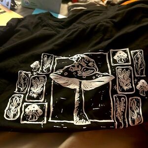 Brand New (Temu Based) Women’s S Large Black Mushroom Shirt